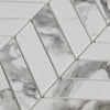 Monument Bello Chevron Inkjet Glass Mosaic