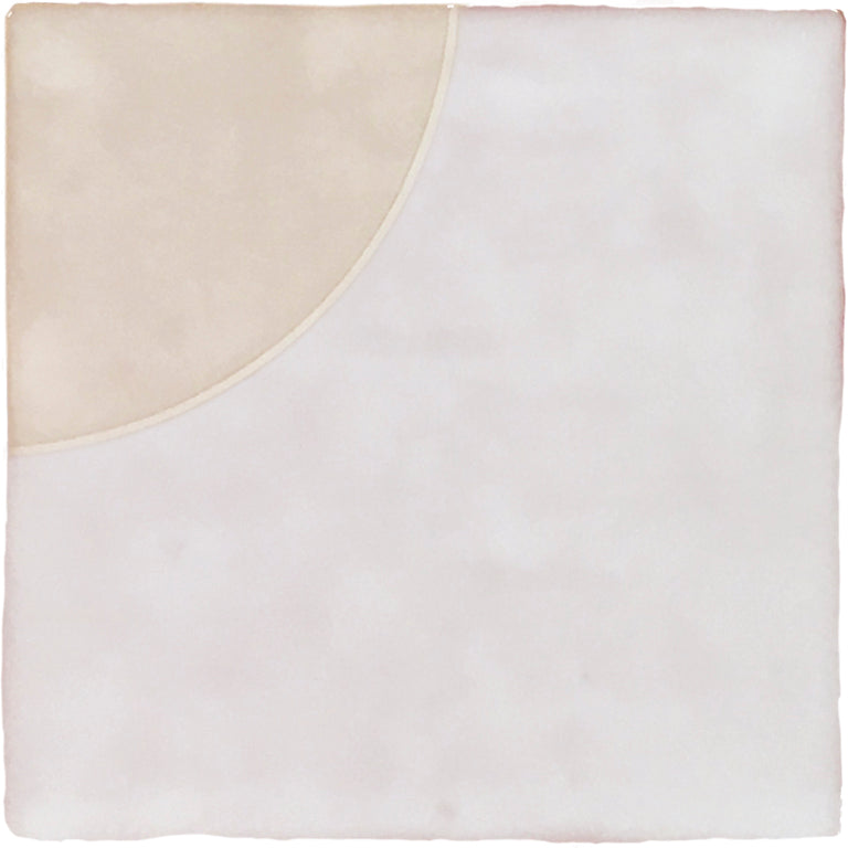 Harmony Cloud White Coda 5X5 Ceramic Wall Tile