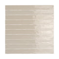 Lines Light Sable Glossy 2x20 Wall Tile