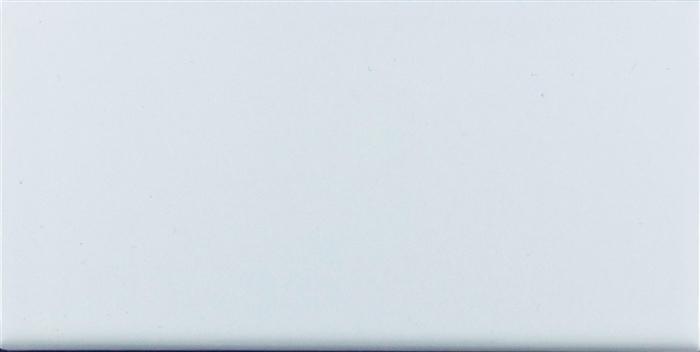 Ice White | Glossy Subway Bullnose Tile 3x6 | 6 Side - Sample - Mission Stone & Tile