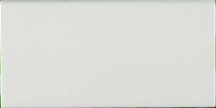 Snow White | Glossy Subway Bullnose Tile 3"x6" | 6" Side
