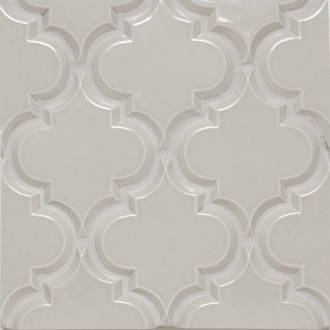 Beveled Arabesque Tile | Vento Grey - Mission Stone & Tile