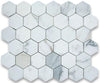 Hexagon | Calacatta | Polished 3" - Sample - Mission Stone & Tile