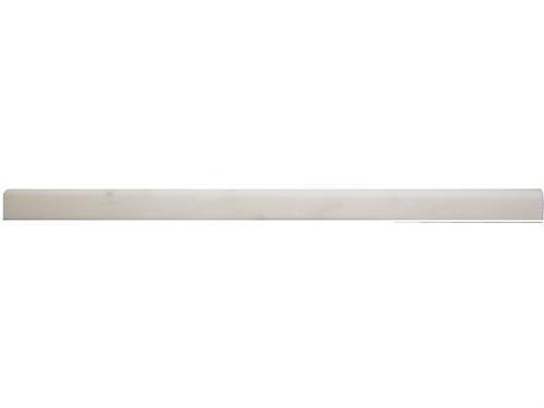 Oriental White Marble | Pencil Rail | Honed