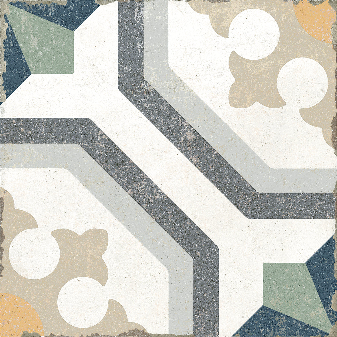 Imperial Almas Deco Porcelain 8X8