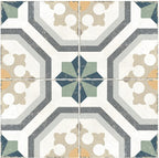 Imperial Almas Deco Porcelain 8X8