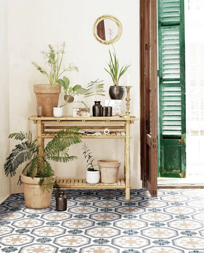 Imperial Almas Deco Porcelain 8X8