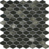 Elements Anthracite Hexagon Glass Mosaic