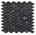 Eternal Nero Rhomboid Glass Mosaic