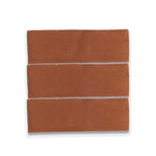 Zellij Baked Clay Terracotta 2X6 Wall Tile