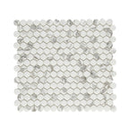 Monument Bello Penny Round Inkjet Glass Mosaic