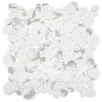 Monument Bello Pebble Inkjet Glass Mosaic