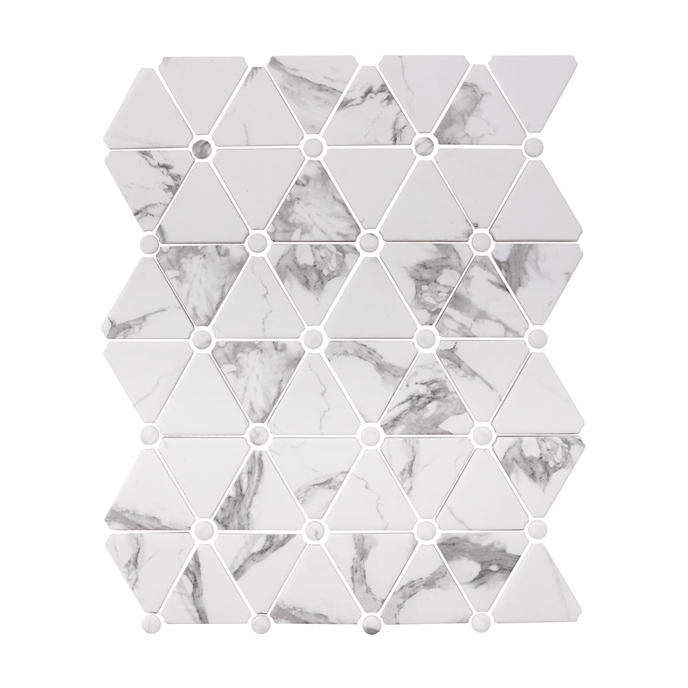 Monument Bello Triangle Inkjet Glass Mosaic