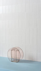 Biscuit Bianco Waves Matte 2X8