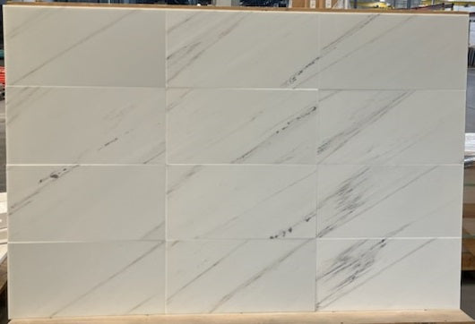 Calacatta Gold Marble Honed 12x24