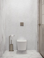 Eternal Carrara Curve Appeal Glass Mosaic