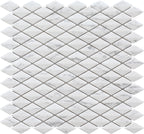 Eternal Carrara Rhomboid Glass Mosaic