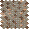 Elements Indigo Hexagon Glass Mosaic