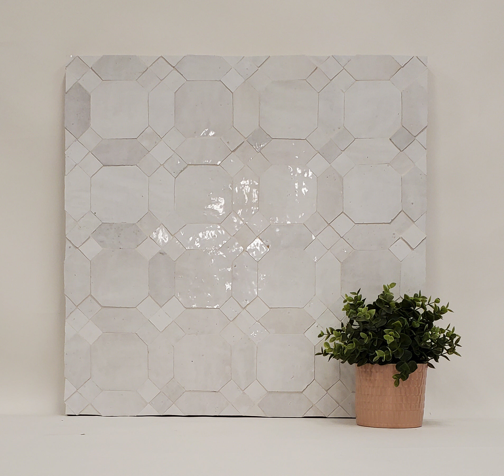 Zellij Frames Terracotta Mosaic