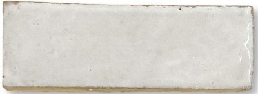 Zellij Ibis White Terracotta 2X6 Wall Tile