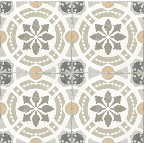 Imperial Interlace Deco Porcelain 8X8