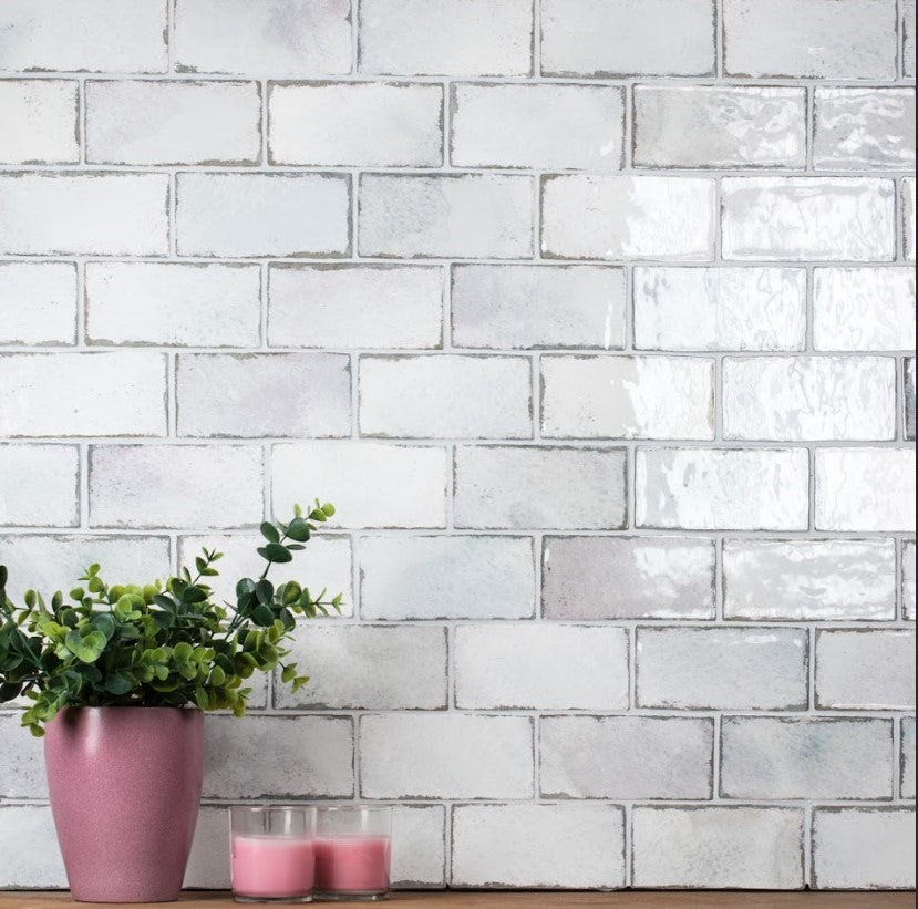 Kaleidoscope Mist 3X6 Ceramic Wall Tile