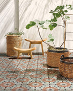 Kaleidoscope Blossom 8X8 Porcelain Tile