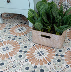 Kaleidoscope Blossom 8X8 Porcelain Tile