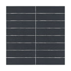 Lines Charcoal Matte 3X12 Wall Tile