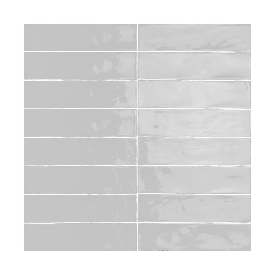Lines Payne Grey Glossy 3X12 Wall Tile