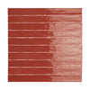 Lines Burnt Sienna Glossy 2x20 Wall Tile