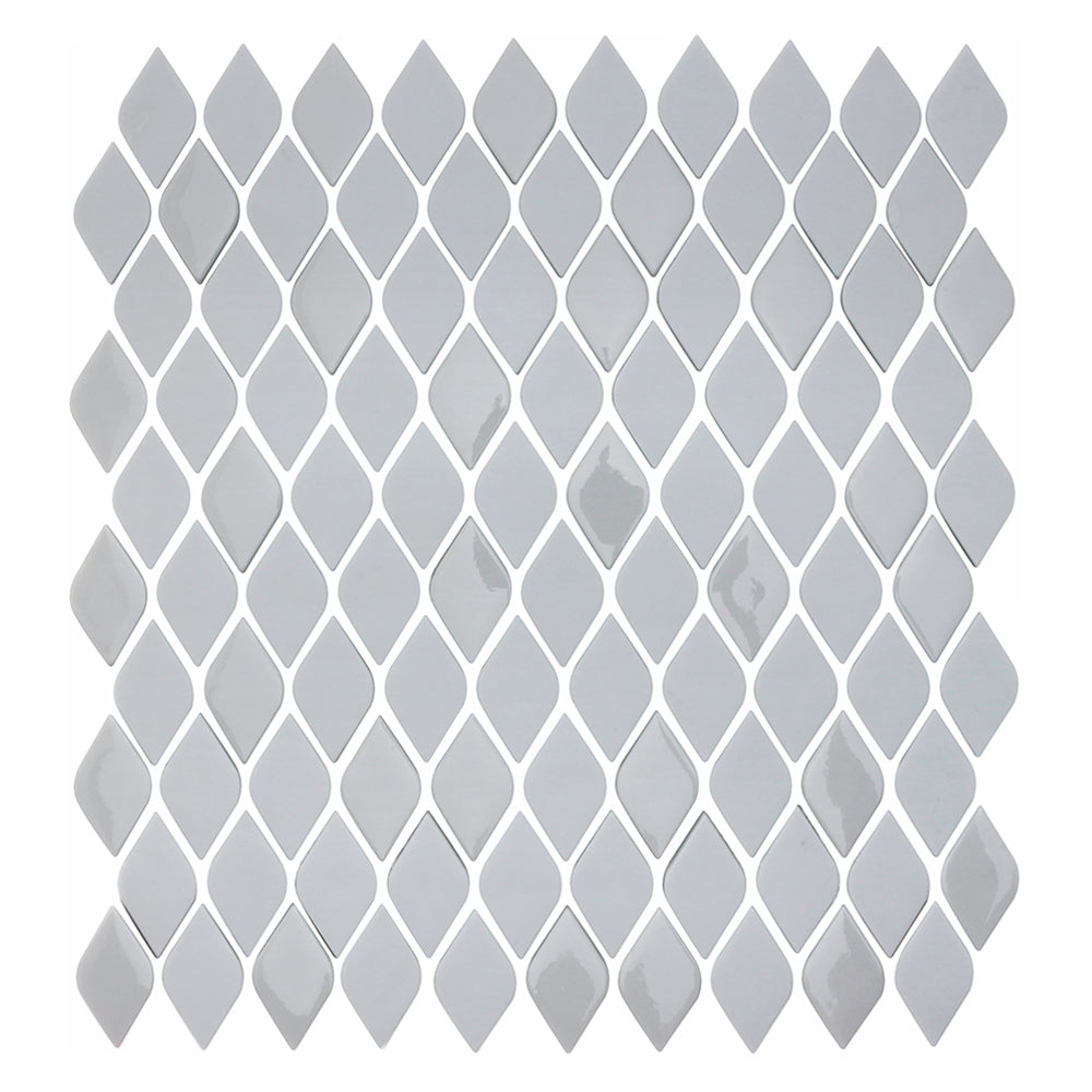 Aurora Comet Drop Glass Mosaic