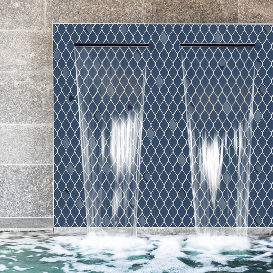 Aurora Venus Drop Glass Mosaic