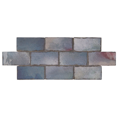 Kaleidoscope Royal 3X6 Ceramic Wall Tile