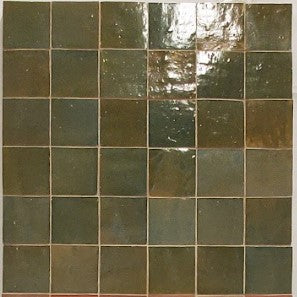Zellij Reseda Terracotta 4X4 Wall Tile