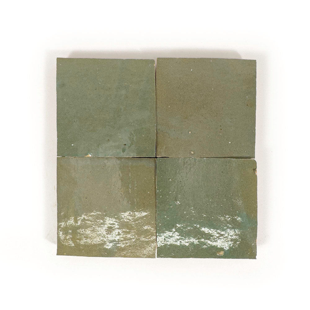 Zellij Reseda Terracotta 4X4 Wall Tile