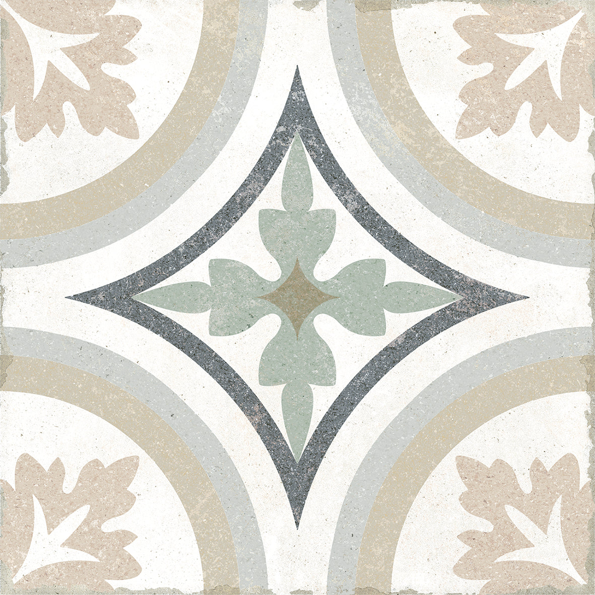 Imperial Waraga Deco Porcelain 8X8