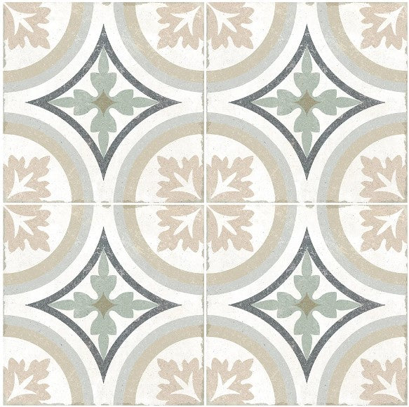 Imperial Waraga Deco Porcelain 8X8
