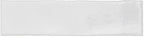 Lines Titanium White Glossy 3X12 Wall Tile