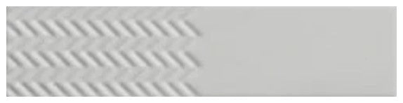 Biscuit Bianco Waves Matte 2X8