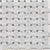 Basketweave | White Marble /  Grey Dot | Polished | 12x12 Sheet
