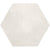 Mate Porcelain 8" Hexagon | Terra Avorio | 41Zero42