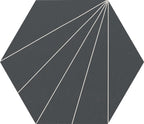 Electra Grande Midnight | Porcelain Tile | 13.5 x 15.5 - Mission Stone & Tile