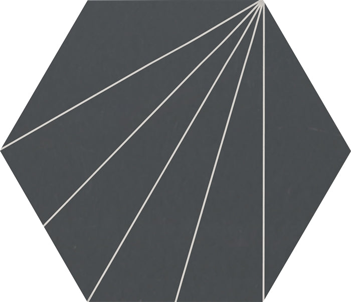 Electra Grande Midnight | Porcelain Tile | 13.5 x 15.5 - Mission Stone & Tile