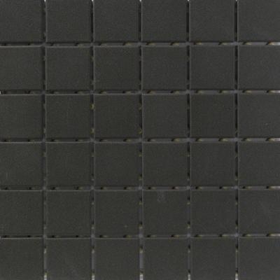 Glazed Porcelain 2 Inch Mosaics | Black - Sample