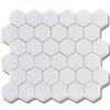 Matte Porcelain 2" Hexagon Mosaics | White - Sample - Mission Stone & Tile