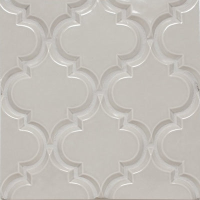 Beveled Arabesque Tile | Vento Grey - Mission Stone & Tile