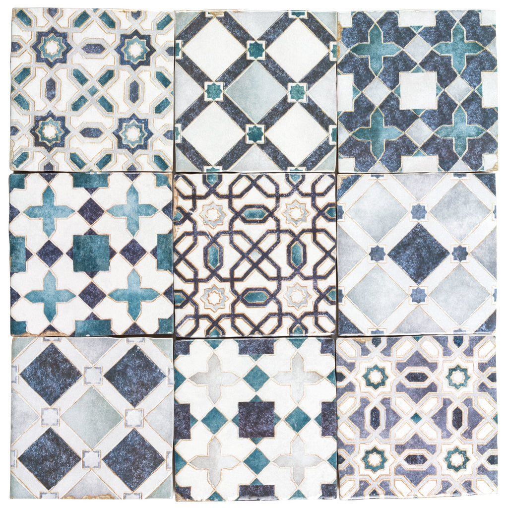Encanto - Oceano Mix Azure 4 x 4