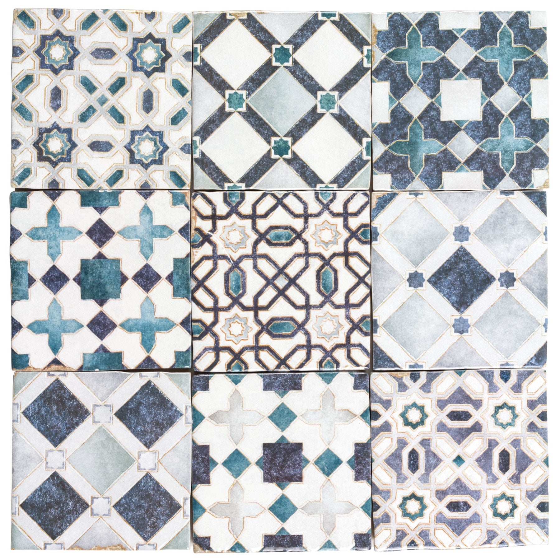 Encanto - Oceano Mix Azure 4 x 4