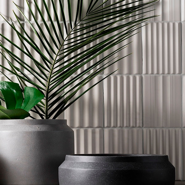 WigWag | White | 3x6 Dimensional Wall Tiles